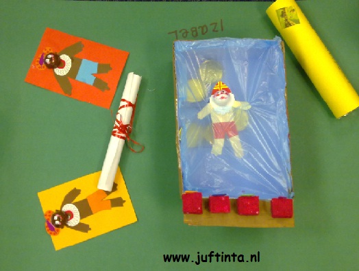 sinterklaas in zwembad