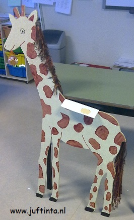 diepgaand Hoe dan ook spiegel Giraffe - Knutselen!